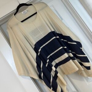 Vineyard Vines Cashmere Poncho Sweater - Sz XS